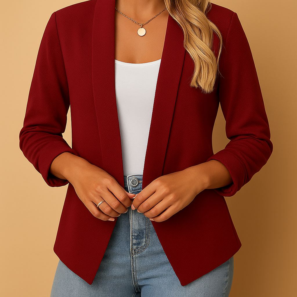 Velora | Elegant Open Blazer for Women